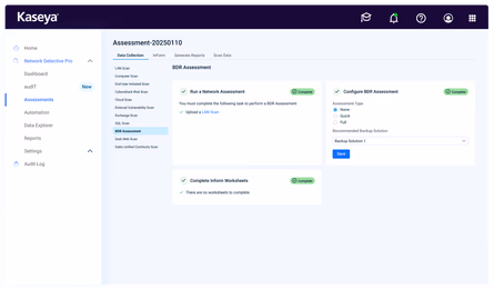 Network assessments